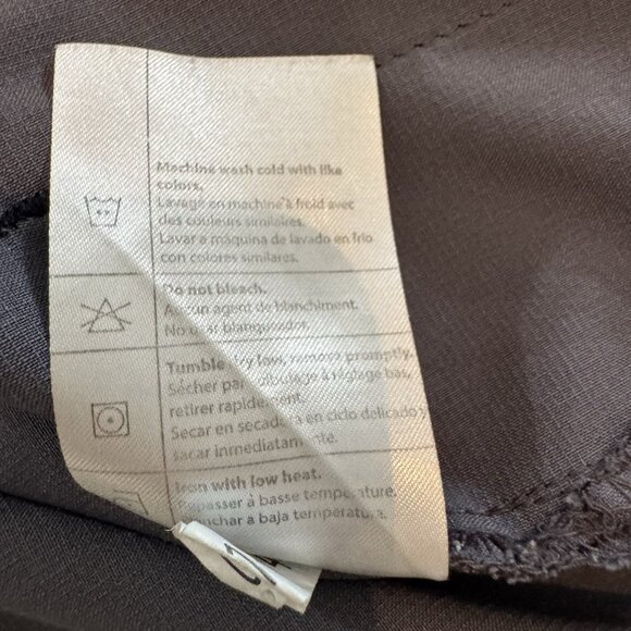 Carhartt Force Scrub Shirt Top Women's Large Multi Pocket V-Neck Gray With Pink - Picture 8 of 8